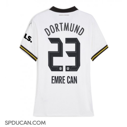 Zenski Nogometni Dres Borussia Dortmund Emre Can #23 Rezervni 2024-25 Kratak Rukav